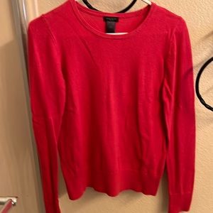 Women’s long sleeve red sweater